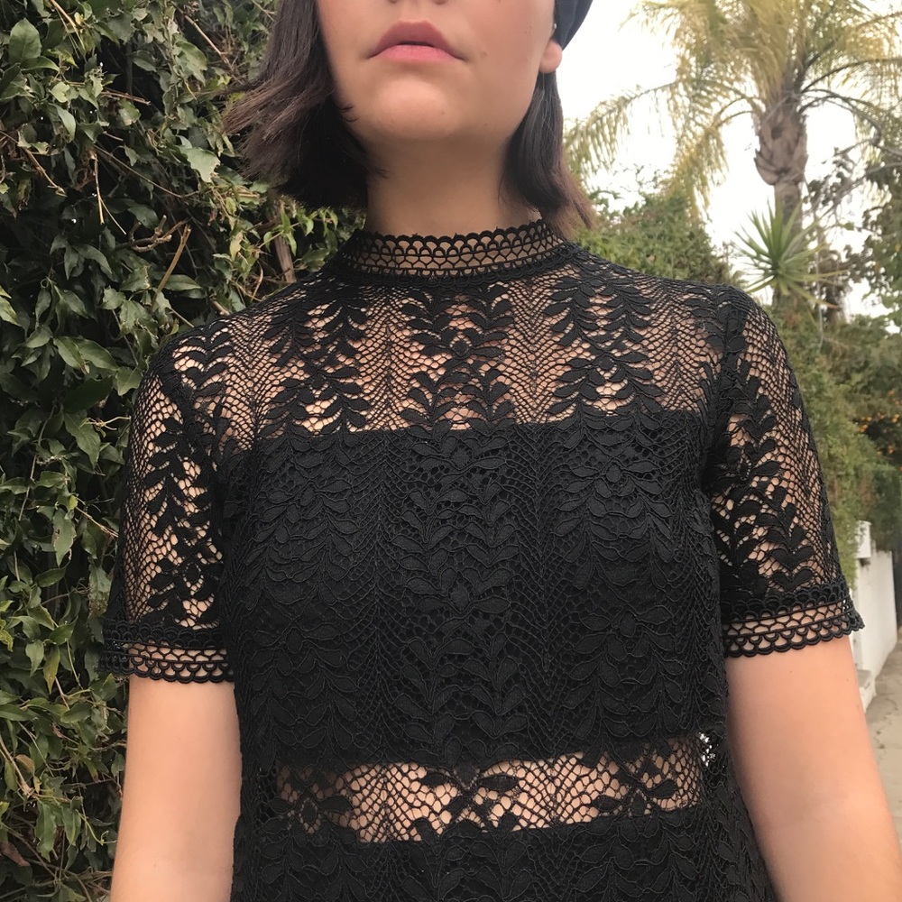 Lace MinkPink Dress